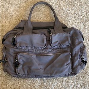 Pewter utilitarian bag